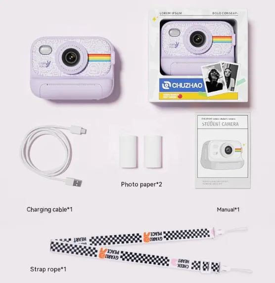 Insta Tape Camera – Shoot, print, repeat. Retro style