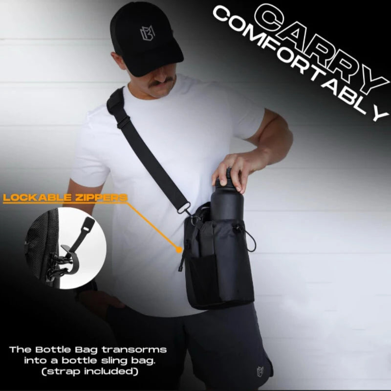 MagnaGrip Bottle Pouch – Stick Anywhere, Sip Anywhere