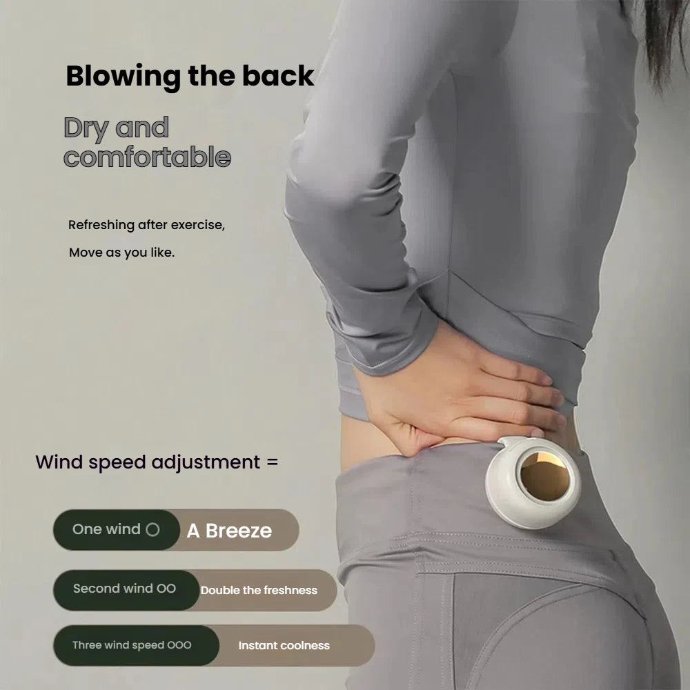ChillClip Waist Fan - Wear the breeze. Beat the heat
