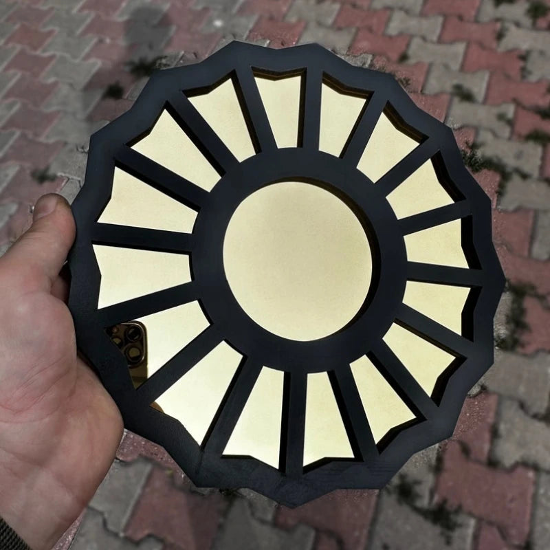 Divine Feminine Mirror | Mac-Inspired Sunburst Decor