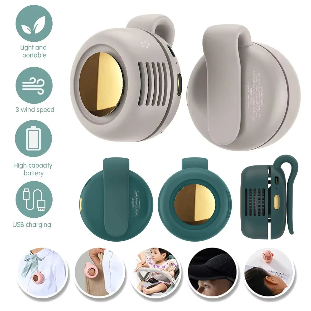 ChillClip Waist Fan - Wear the breeze. Beat the heat
