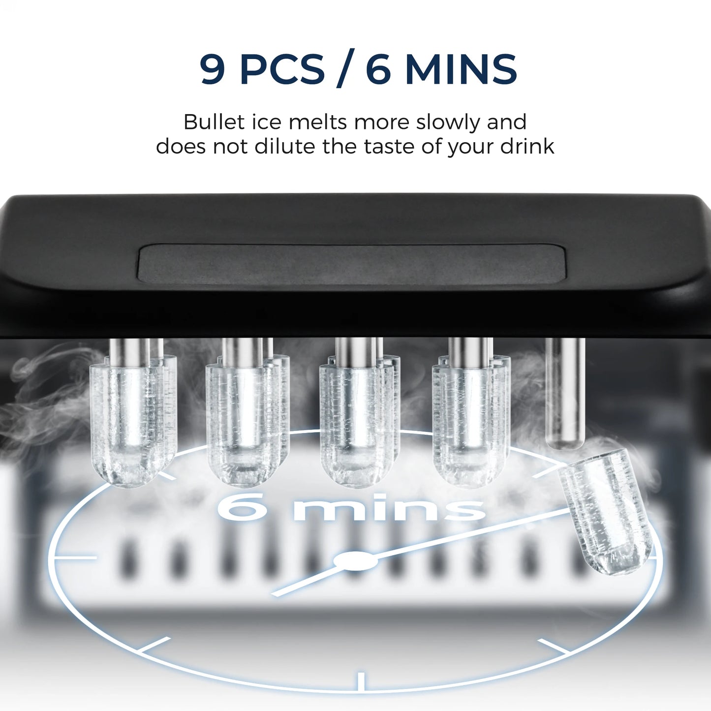 Chill Buddy Ice Maker – Fast Bullets, No Fuss
