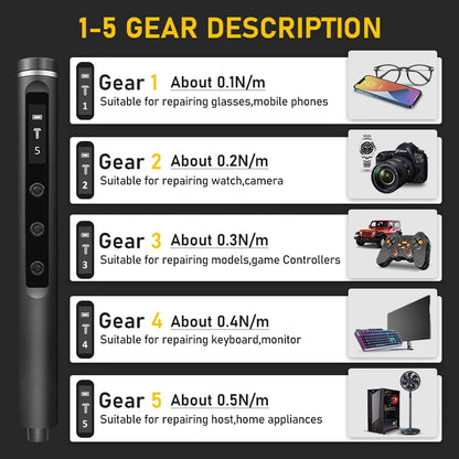 S6 Max Precision Screwdriver Kit – Magnetic, Rechargeable, Compact
