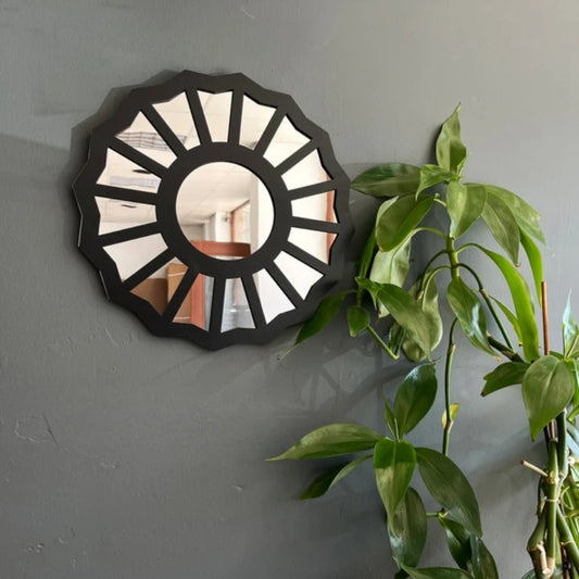 Divine Feminine Mirror | Mac-Inspired Sunburst Decor