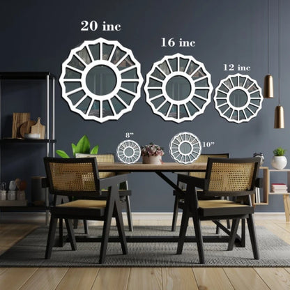 Divine Feminine Mirror | Mac-Inspired Sunburst Decor