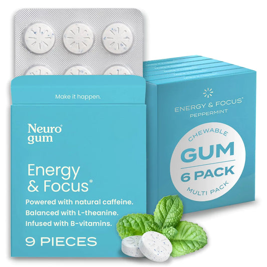 NeuroGum Energy Caffeine Gum (54 Pieces)